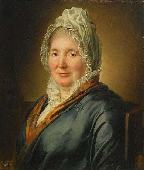 unknow artist Portrait of Christina Elisabeth Hjorth